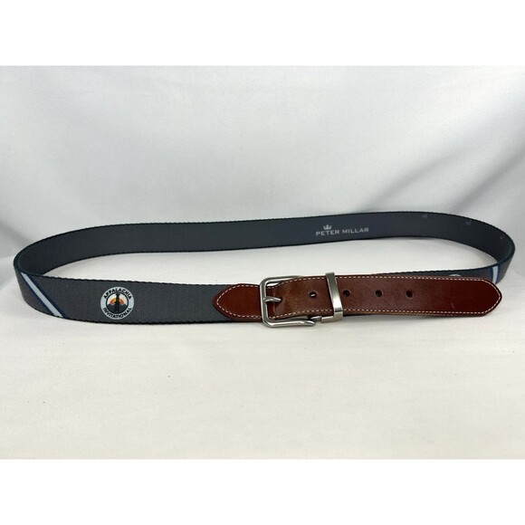 Peter Millar Canvas Belt Appalachia Invitational Golf Club - Picture 1 of 10